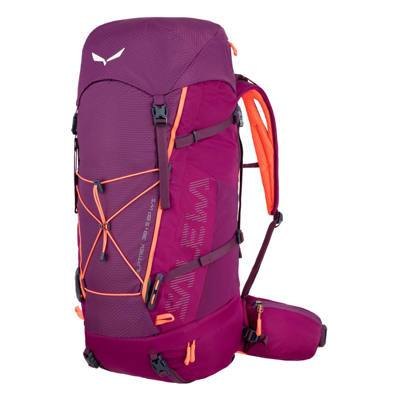 Salewa Women's Alptrek 38+5 L Backpacks Purple/Dark Purple UNQ-872059